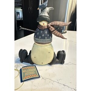 Coyne's  And Company Snowman With Bluebird WW2607